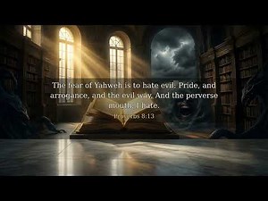 Prov 8 - Wisdom Was There Before the Earth | UPDV Bible in 4K