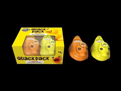 Quack Pack - 6 Effect Fountain - Pyro Planet