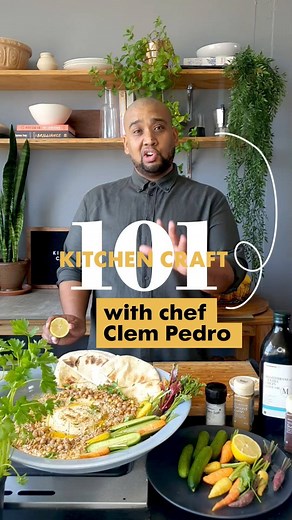 Making creamy, delicious hummus from scratch is so much easier than you might think. Chef Clem is here to show us his tricks, and teach us how to serve it. | WOOLWORTHS