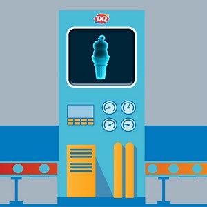 How complete would your life be if you had a Dipped Cone machine to put a chocolatey shell on your soft serve? | Dairy Queen TX