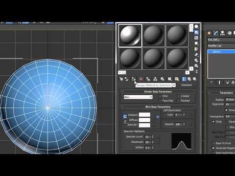 Creating & Controlling Simple Eyes in 3ds Max: 1 - Creating the Eyes & Materials