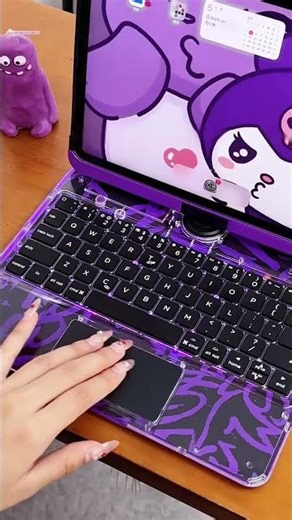 360° Rotatable iPad Case with 7-Color Backlight – Upgrade Your iPad Pro & Air Experience! 🔥🌈