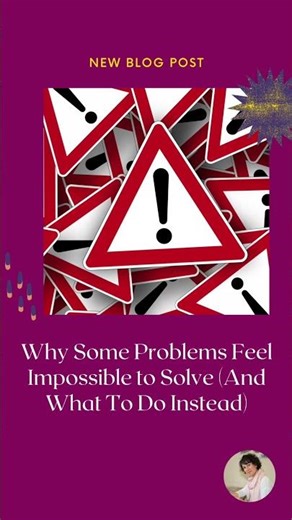 ✨ Sometimes the problem isn’t the problem ✨