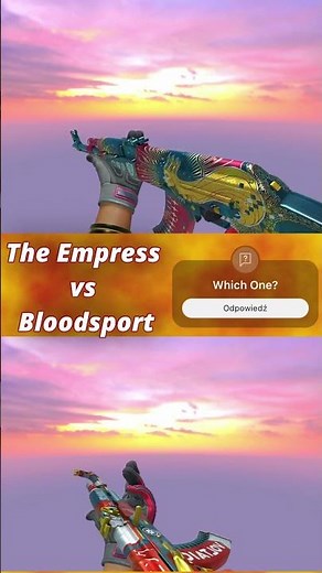 AK-47 Bloodsport vs The Empress | CS2 Skins Battle #1