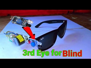 Third EYE Project for blind person (Inspire Award) (ir sensor)