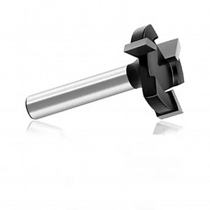 CNC Spoilboard Surfacing Router Bits, 1/4-Inch Shank 1-Inch Cutting Diameter, DARTOTEK Slab Flattening Router Bit Planing Bit Wood Planing Bit Planer Bit for Wood