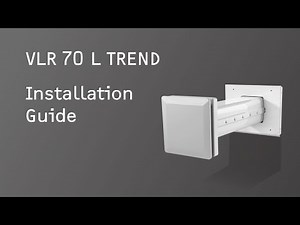 VLR 70 L TREND Installation Guide