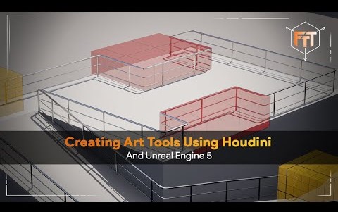 「福利」「中英字幕」FastTrackTutorials - Houdini+UE5创建艺术工具