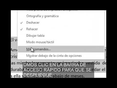 Convertir texto a voz en Word, tutorial