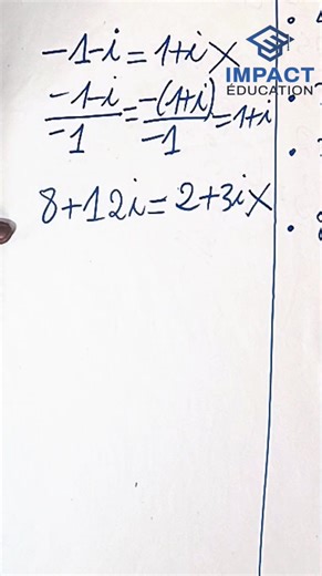 13K views · 404 reactions | #Maths : #Erreur de #Simplification à éviter #ImpactEducation | Impact Education | Facebook