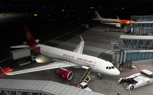 【微软模拟飞行2020】FBW320夜航航线飞行广州—香港