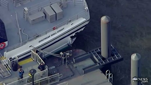 NY Ferry Crashes Into Pier, Passengers injured
