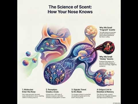👃 The Hidden Power of Smell: How Your Brain Decodes the Invisible World