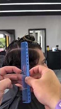 Scissor-over-Comb Technique Simplified Tutorial for Precise Lineup #barber #clipper #lineup