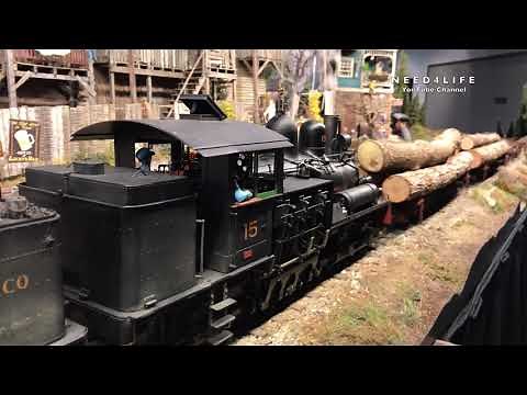 Awesome Model Trains with Steam Locomotives!