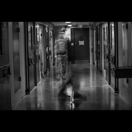 Eugene Richards on Instagram: "On March 20th I posted a photograph made at the Guantanamo Detention Camp in Cuba. What follows is a fragment of a short film that should provide a bit of context to the ongoing situation there. The 3 minute-plus original short film, titled "Out of Sight: The Prisoners of Guantanamo," can be viewed on Vimeo (link in story)."