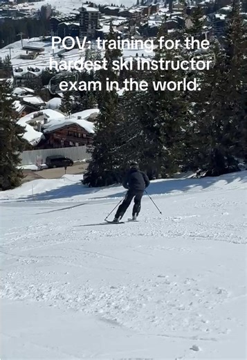 Hardest Ski Instructor Exam Training