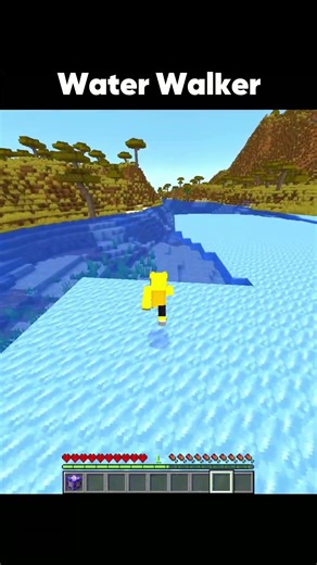 Minecraft Cool Command🔥Water Walker