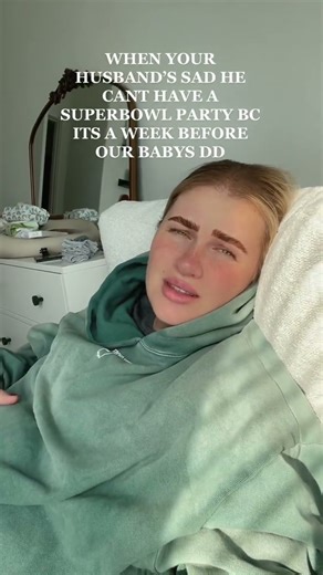 He really was fine not having a party this year😂😏 #superbowl #superbowllvi #superbowlsunday