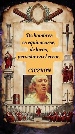 SABIDURIA DE CICERON #shorts #frases #filosofia #sabiduría #historia