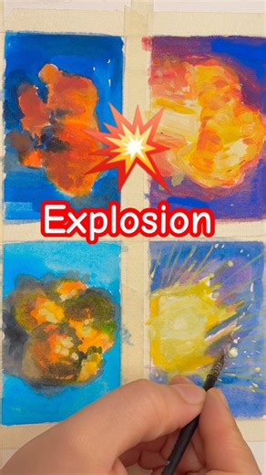 Explosion Painting 💥