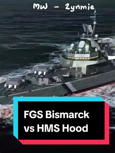 Rematch of Legends: FGS Bismarck vs HMS Hood