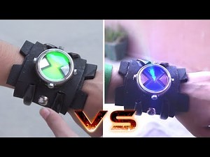OMNITRIX VS BLUE OMNITRIX RE CALLIBRATION | Classic Ben 10 in Real Life
