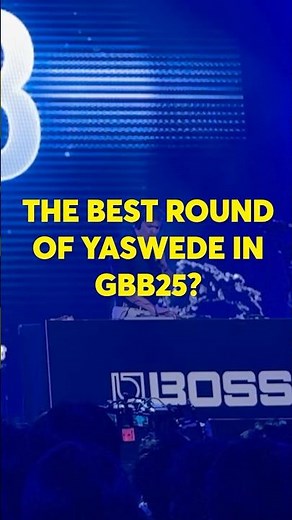 Is this Yaswede's 🇧🇪 best round at GBB25? #loop #gbb25