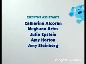 Blue's Clues The Snack Chart End Credits (May 13, 2002)