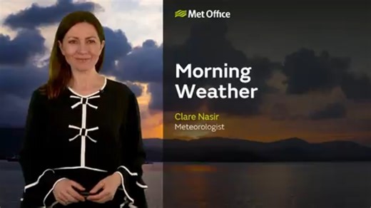 Met Office Wednesday morning weather forecast 08/04/2026