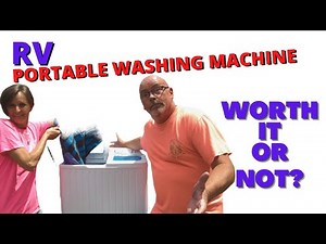 Review: Costway RV portable washing machine. For your RV, Camper, Skoolie or van. Is it worth it?