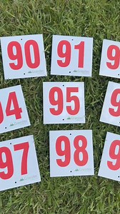 1K views | Paddock Numbers: A great communication tool. Supplied with 2 holes for fixing paddock numbers onto a timber post. A long lifespan is given by the use of aluminium material. https://www.grasstecgroup.com/product/paddock-numbers/ | Grasstec | Facebook