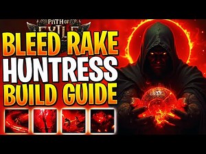 THIS BLEED HUNTRESS BUILD IS S-TIER! Path of Exile 2 Huntress Build