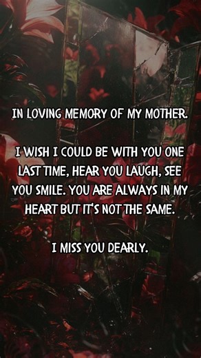 366K views · 15K reactions | In loving memory of my mother. | Moments with Mom | Facebook