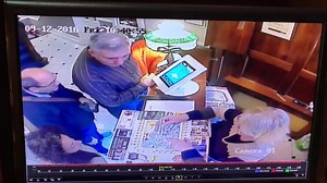 We have put an iPad on our front desk. But don't use it under any fuckin circumstances... | The White Moose Café