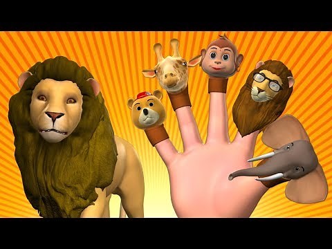 Animal Finger Family 3 | Finger Family Kids Songs - Animals Nursery Rhymes for Children