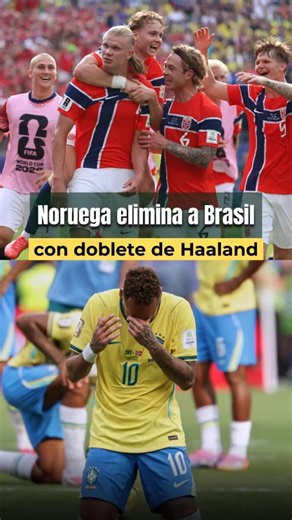 🙌🏼 Haaland eliminates Brazil! Norway makes history and advances to the 2026 World Cup quarterfinals
