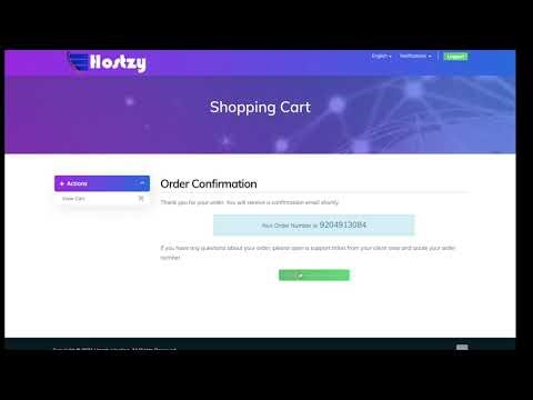 Hostzy cPanel Hosting Demo Video | Reviewenter