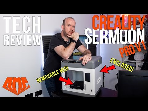 Creality Sermoon Pro V1 3D Printer Review - Unboxing and First Prints - Best 3D Printer for 2022?