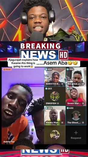 Trouble Carlos and Kwame Ato: Ajagurajah explains how the thing works😱#ghanatiktok🇬🇭 #pascalofficial #fyptrending #vir