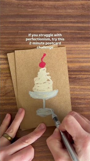 Imperfect means perfect - birthday Card challenge
