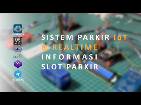 Sistem Parkir IoT & Realtime Informasi Slot Parkir Menggunakan WEB NodeMCU ESP32 #DEMO
