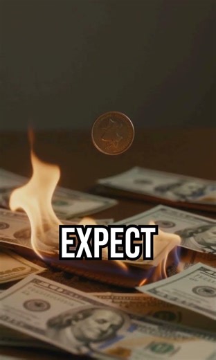 Money is shifting #finance #history #cryptoexplained ','hook_script':'A pile of paper money burns on