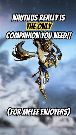Nautilus Is The BEST Sentinel In Warframe!