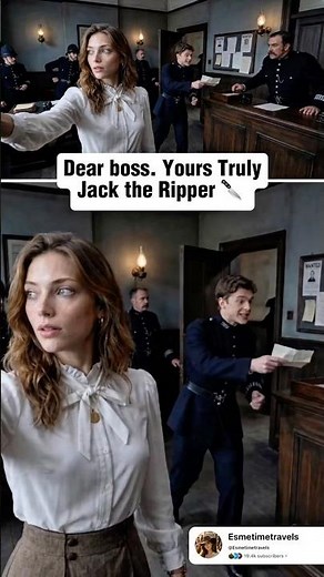 He Signed The Letter Jack The Ripper 📜 #JackTheRipper #DearBoss #Victorian #TrueCrime #History