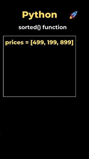 9. Sorting Numbers Descending in Python #coding #programming