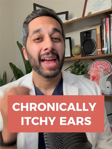 Chronically itchy ears? 👂✨ Here’s what actually helps... #ENT #ItchyEars