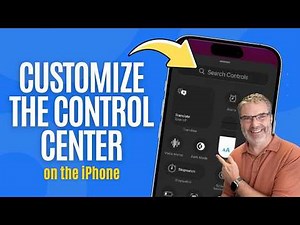 How to Customize Control Center on iPhone (iOS 26)