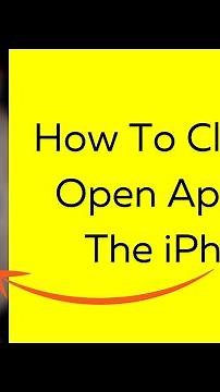 How to Close All Open Apps on iPhone 11 / 12 / 13 and all other