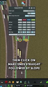 Node Controller Renewal In Cities Skylines 🛣️ #Shorts